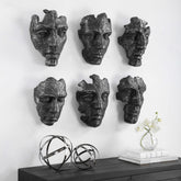 SELF-PORTRAIT WALL DECOR, GRAY, S/6 - Hedi's Furniture